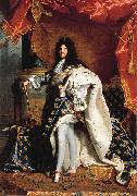 Portrait of Louis XIV, Hyacinthe Rigaud